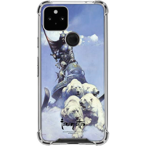 Frazetta Sliver Warrior Google Pixel 5a 5G Clear Case